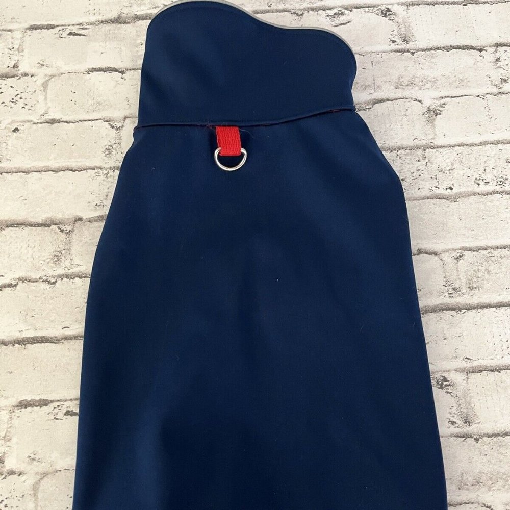 Astoria Overcoat Navy Blue/Red Dog Size 12 NWT